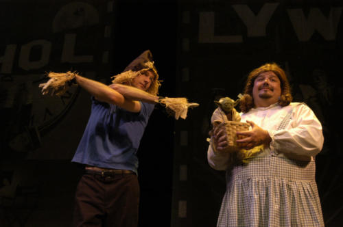 Scarecrow And Dorothy And Yoda